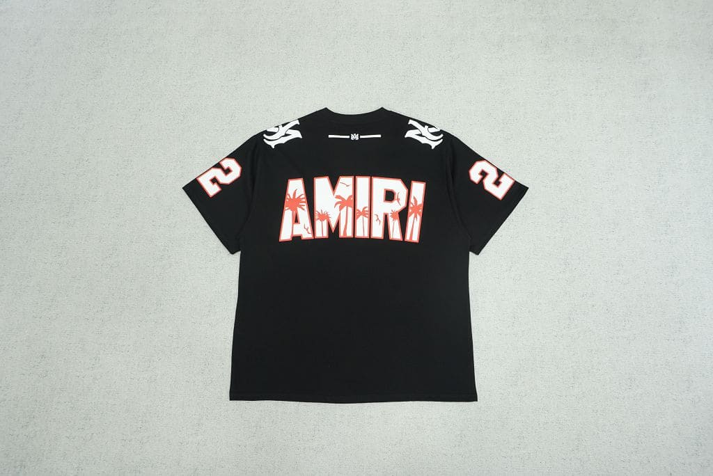 Amiri 22 Football T Shirt My Store