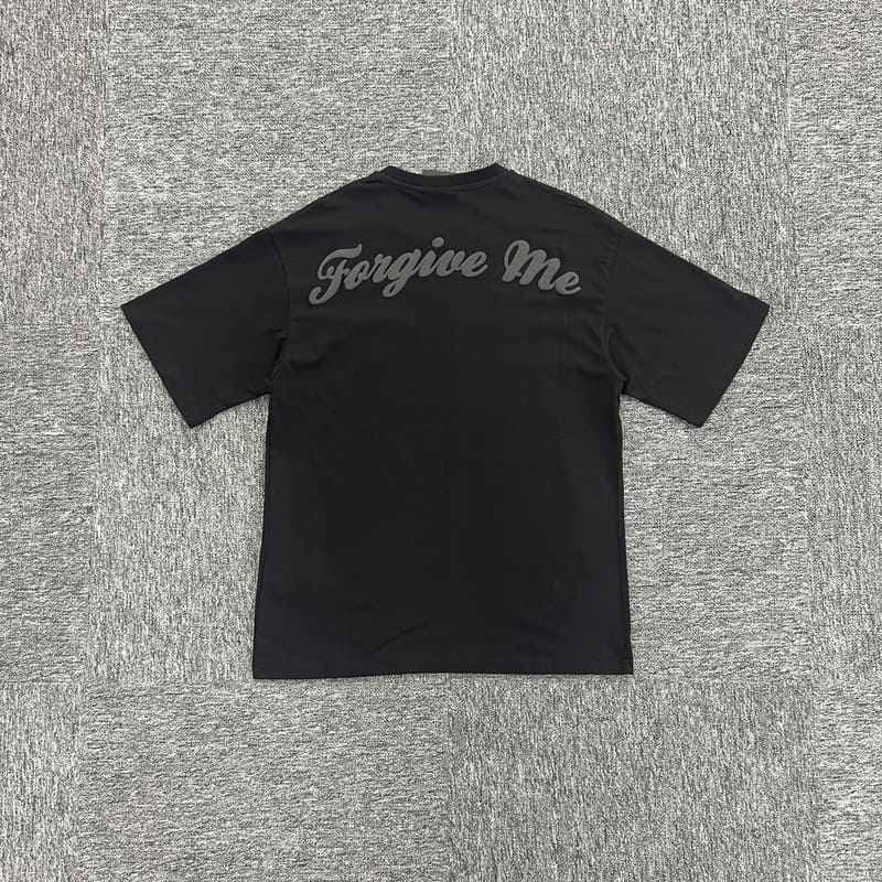 Syna World "Forgive Me" T Shirt Black My Store