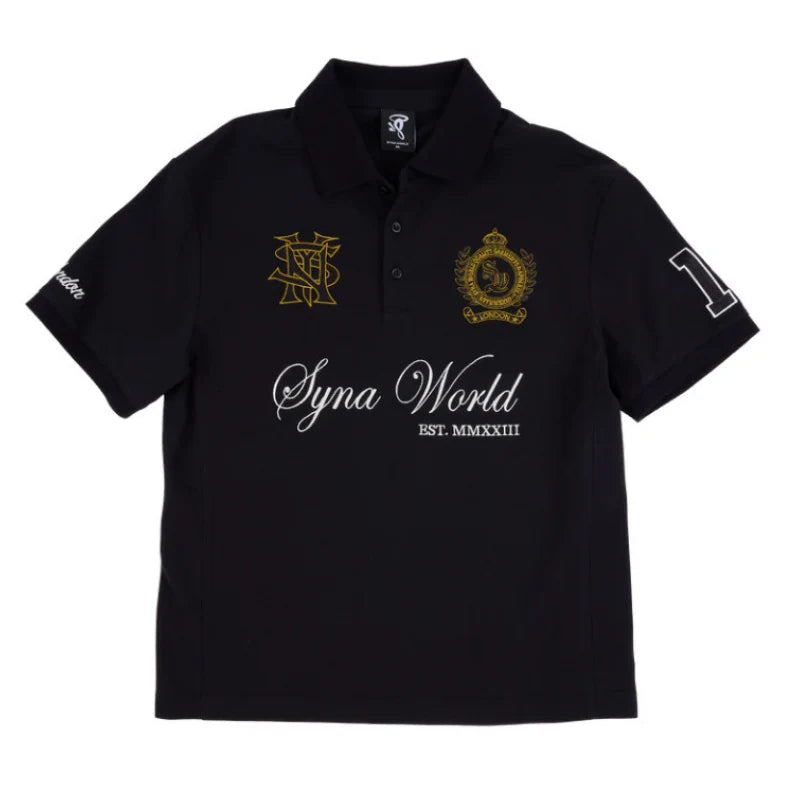 Syna World London Polo Black My Store