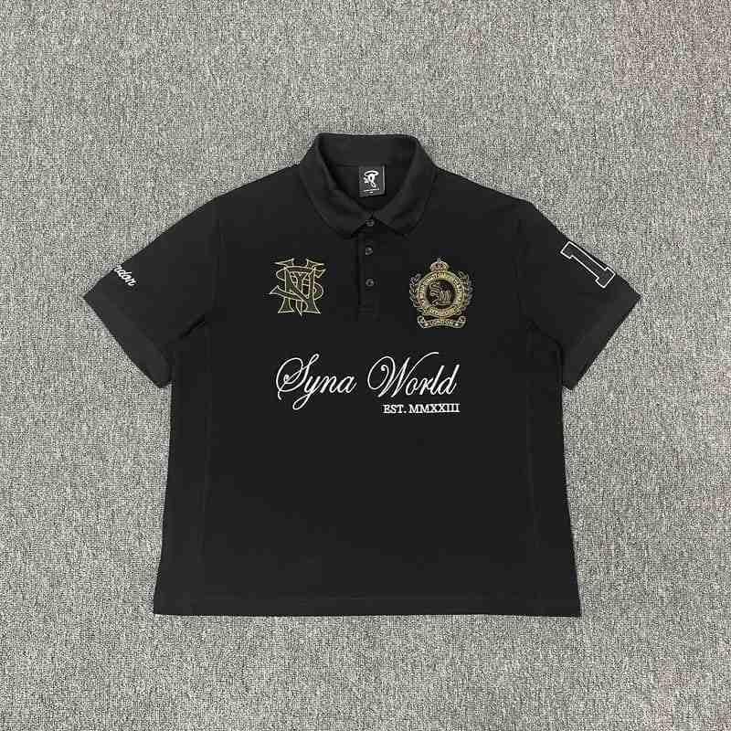 Syna World London Polo Black My Store