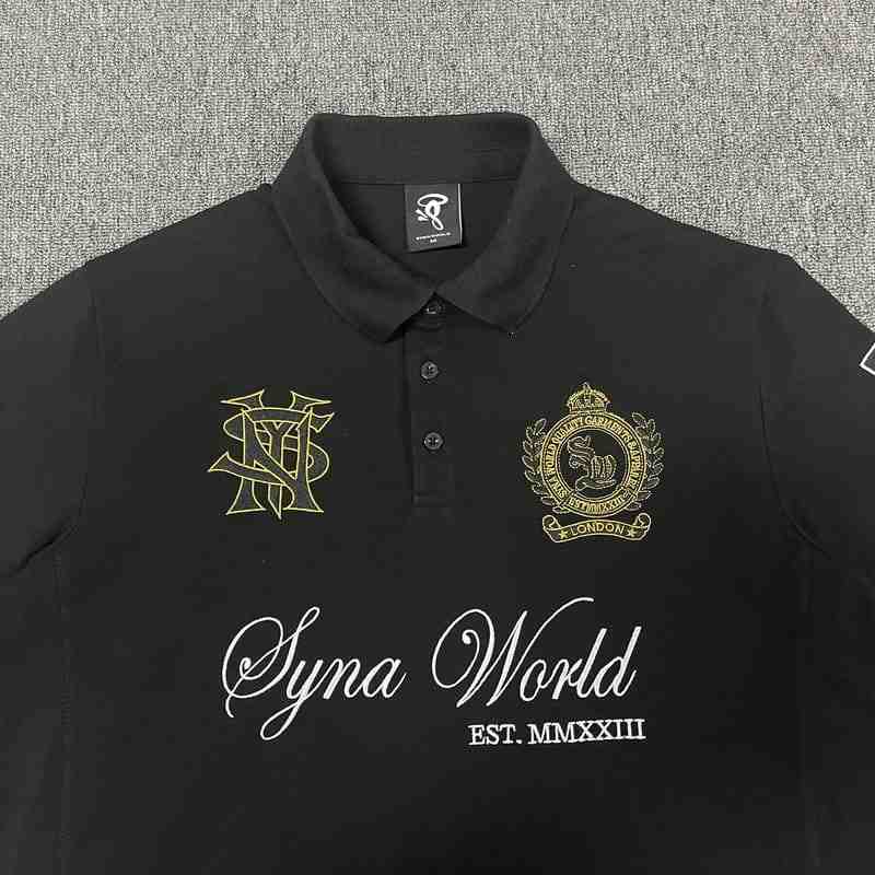 Syna World London Polo Black My Store