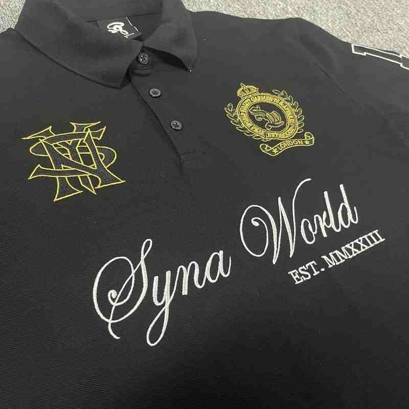 Syna World London Polo Black My Store