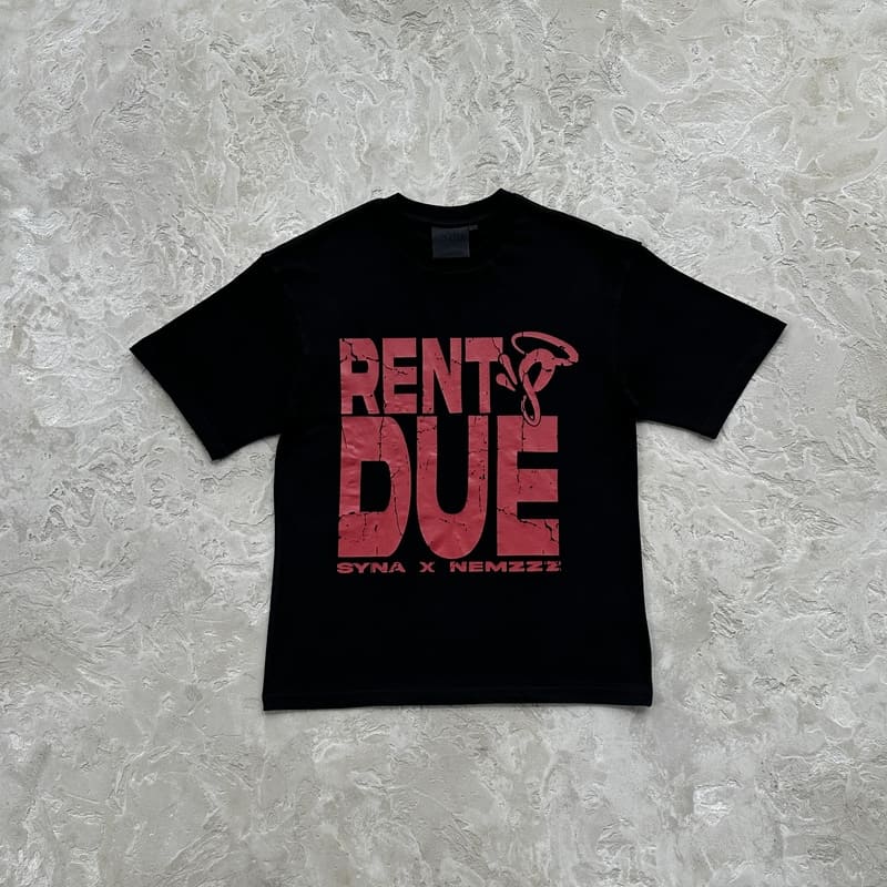 Syna World x Nemzzz RDT Black T Shirt My Store