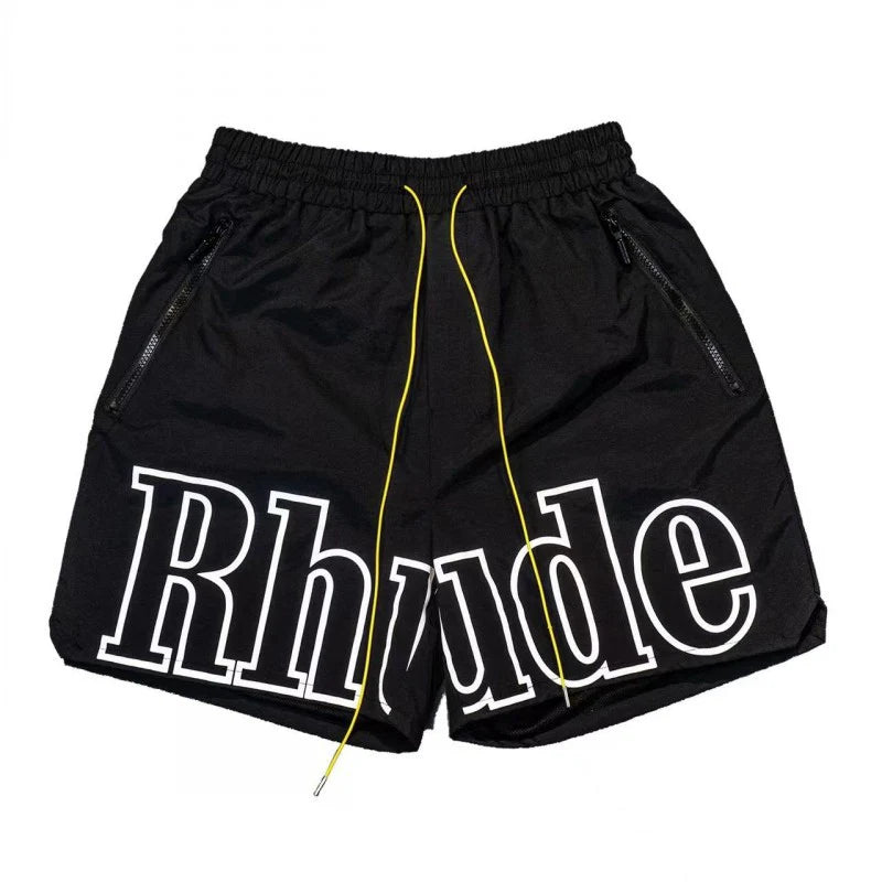 Rhude Logo Short 'Black' My Store