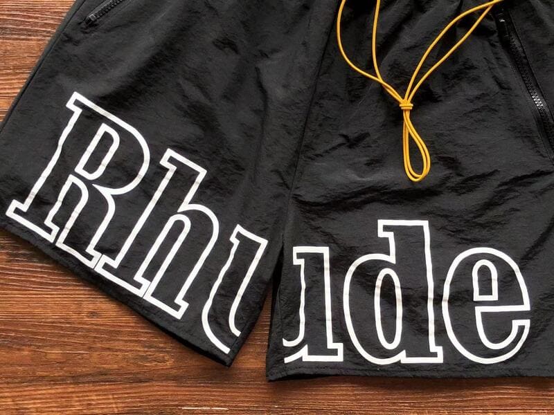 Rhude Logo Short 'Black' My Store