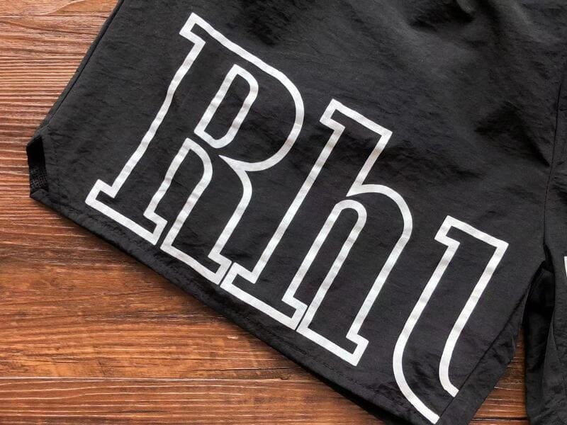 Rhude Logo Short 'Black' My Store