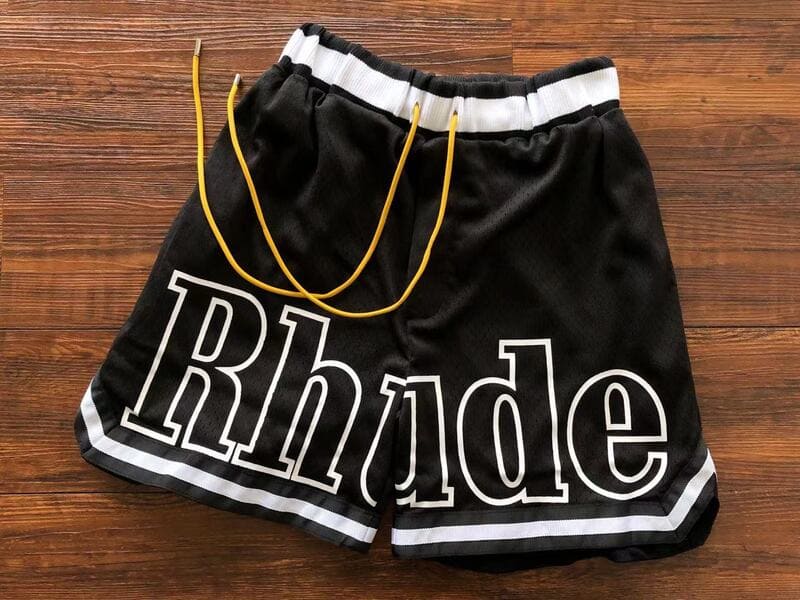 Rhude Court Logo Shorts My Store