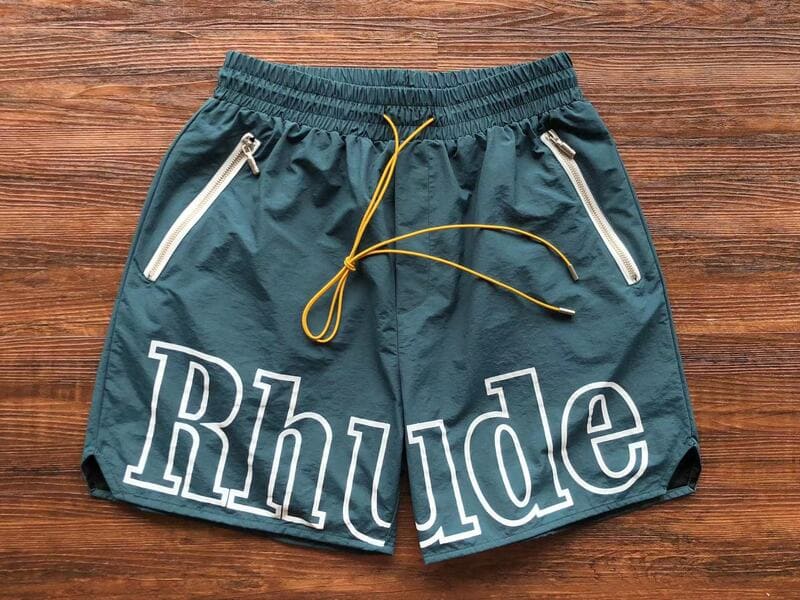 Rhude Logo Short 'Green' My Store