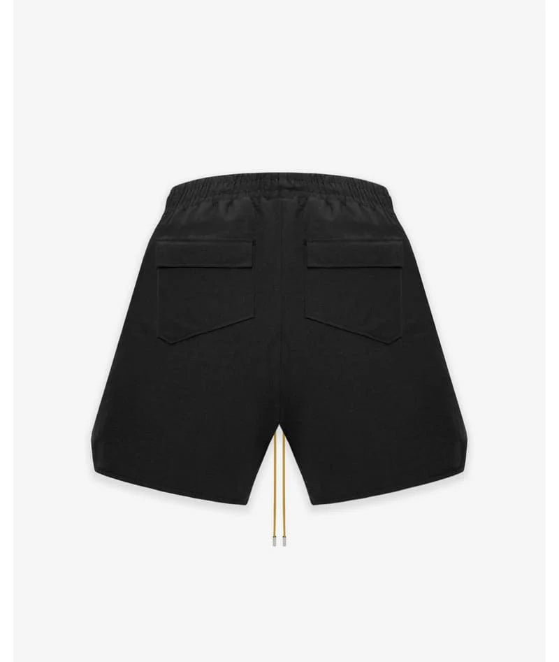 Rhude RH Logo Shorts All Black My Store